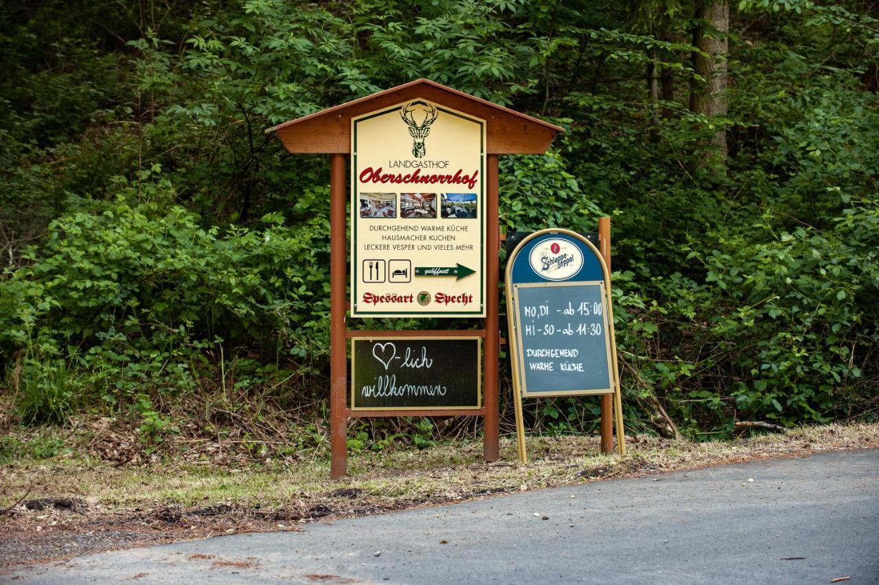 Hotel Landgasthof Oberschnorrhof Dammbach Eksteriør bilde