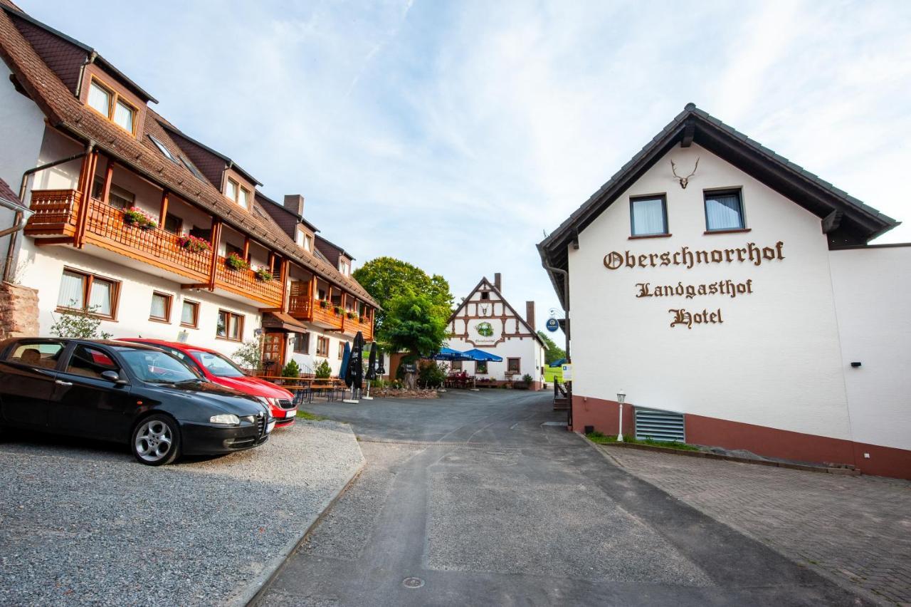 Hotel Landgasthof Oberschnorrhof Dammbach Eksteriør bilde